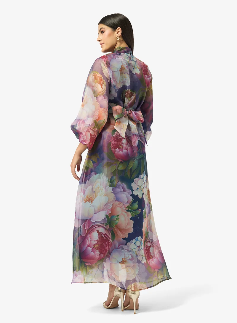 ايلا فستان بطبعة زهور