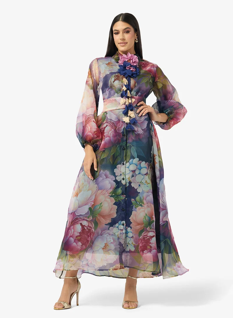 ايلا فستان بطبعة زهور