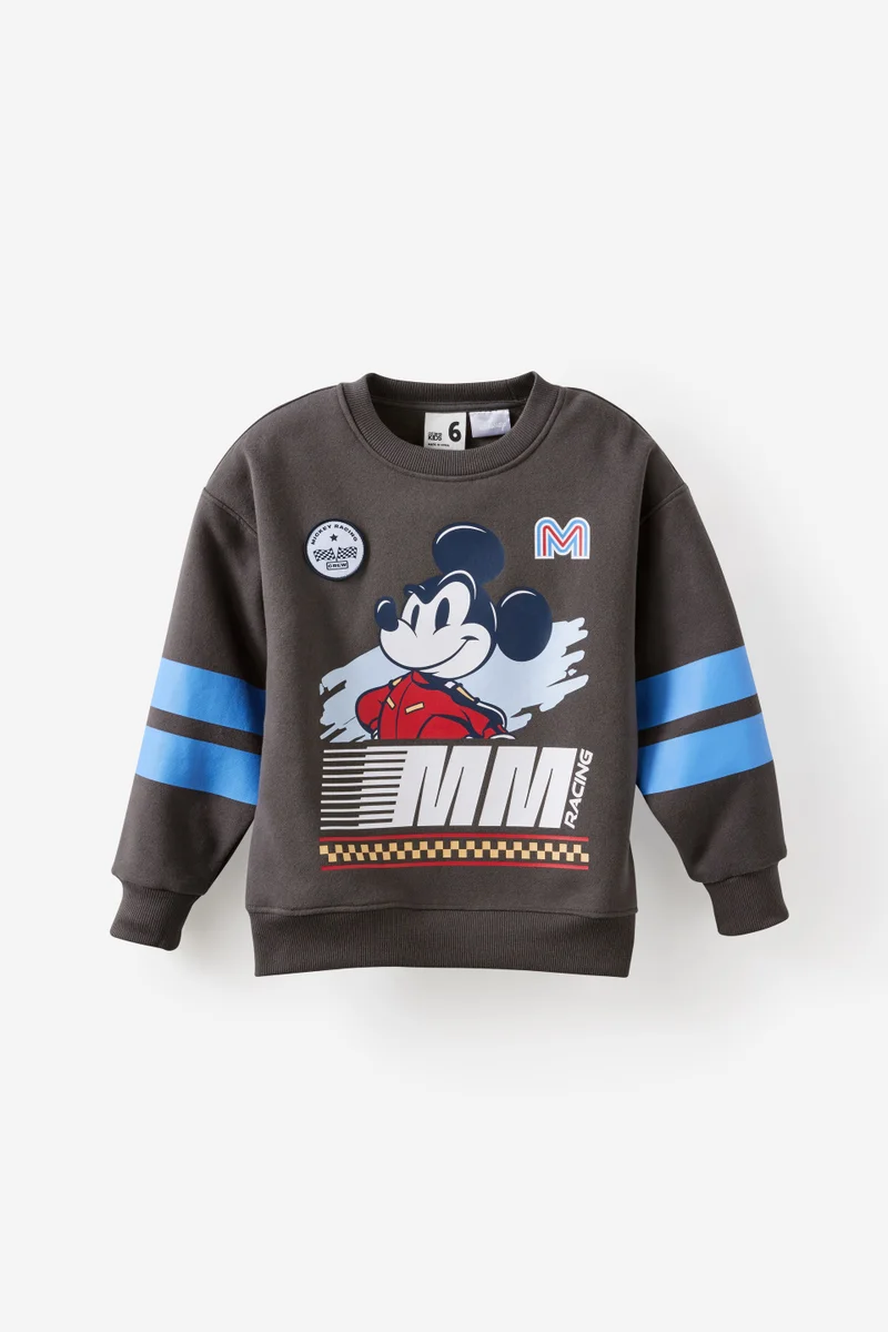 Cotton On Mickey & Minnie Disney Oversized Crew