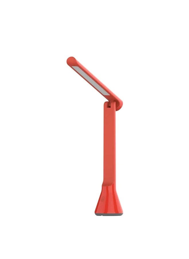 Yeelight Portable USB Rechargeable Table Lamp, 3 Brightness Levels, 40 Hours Battery Life, Red  - Image 1