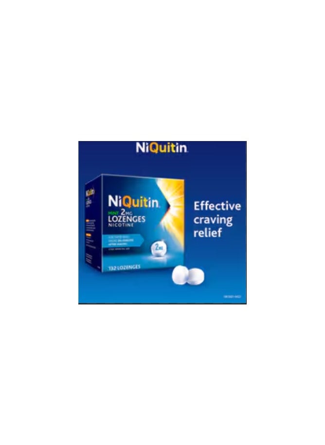 NiQuitin Niquitin Mint 2mg lozenges	132 Lozenges  - Image 2