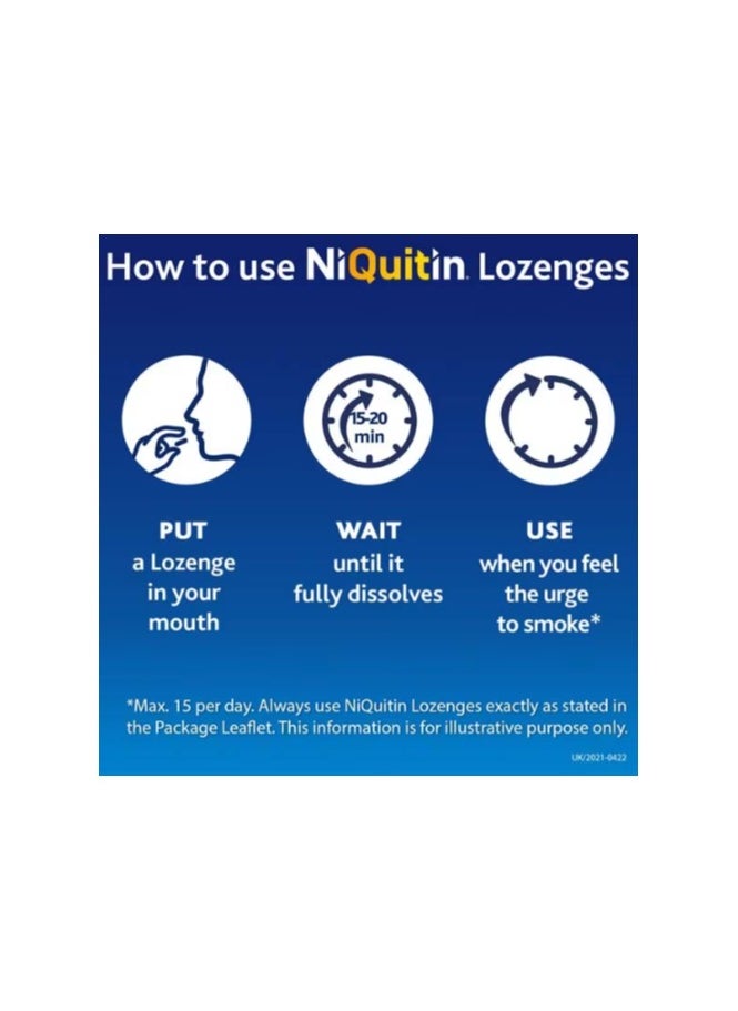 NiQuitin Niquitin Mint 2mg lozenges	132 Lozenges  - Image 4