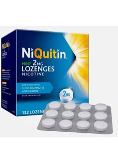 NiQuitin Niquitin Mint 2mg lozenges	132 Lozenges  - Image 1