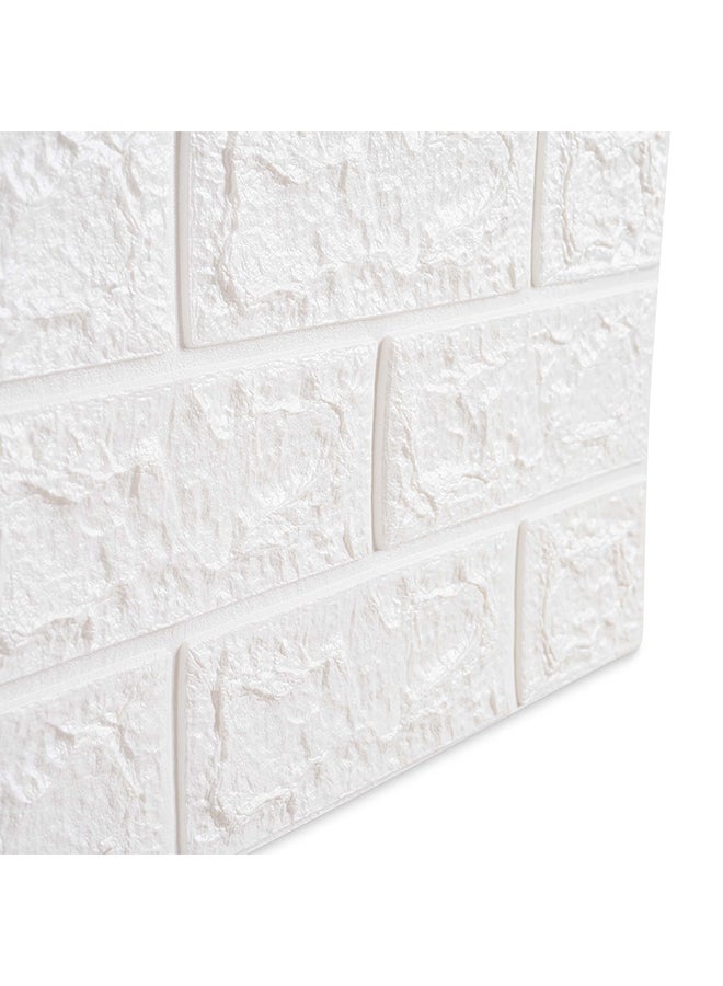 Pan Home ملصق حائط كيون 70×77 سم - أبيض - Image 4