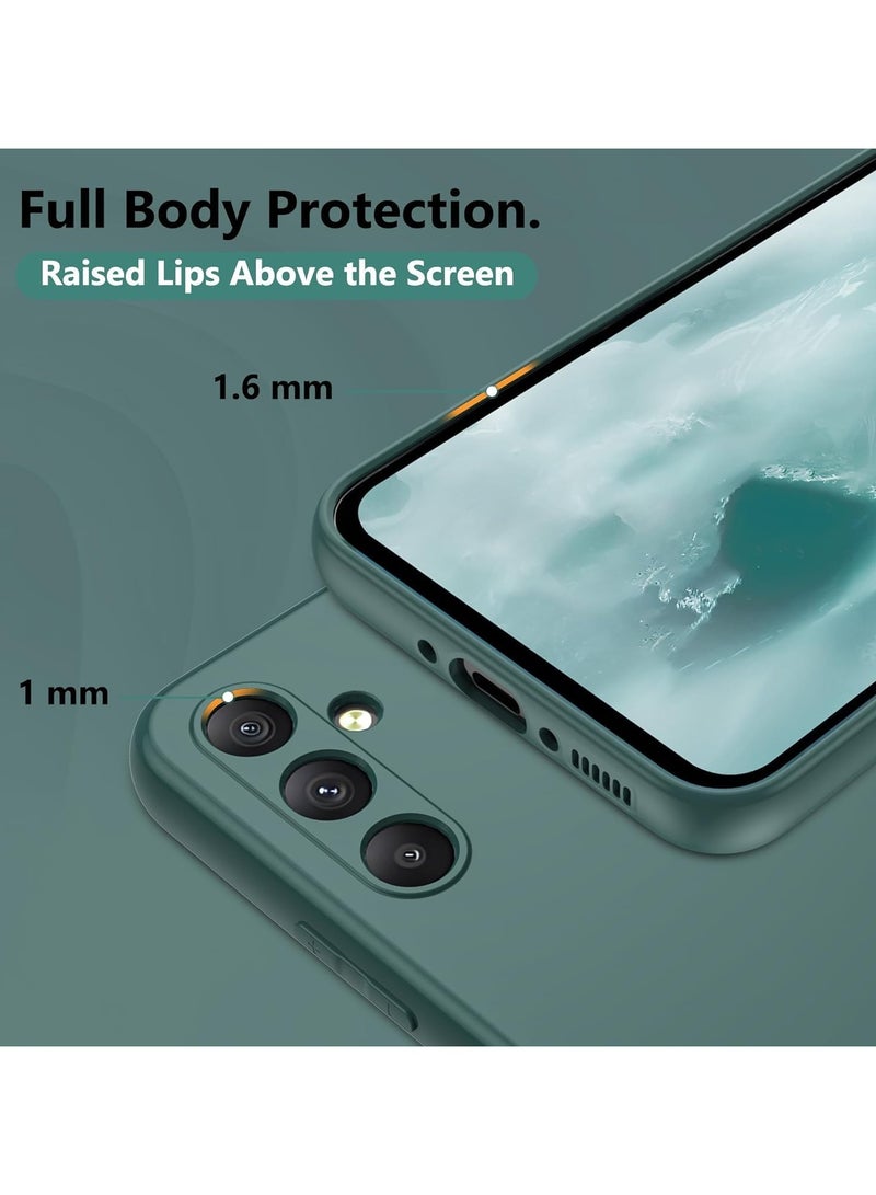 غطاء حماية لهاتف سامسونج جالاكسي A56 5G من السيليكون الناعم، غطاء خلفي خفيف الوزن، لمسة نهائية غير لامعة، غطاء مقاوم للصدمات، مضاد لبصمات الأصابع، مصمم لهاتف سامسونج جالاكسي A56 5G - Image 2