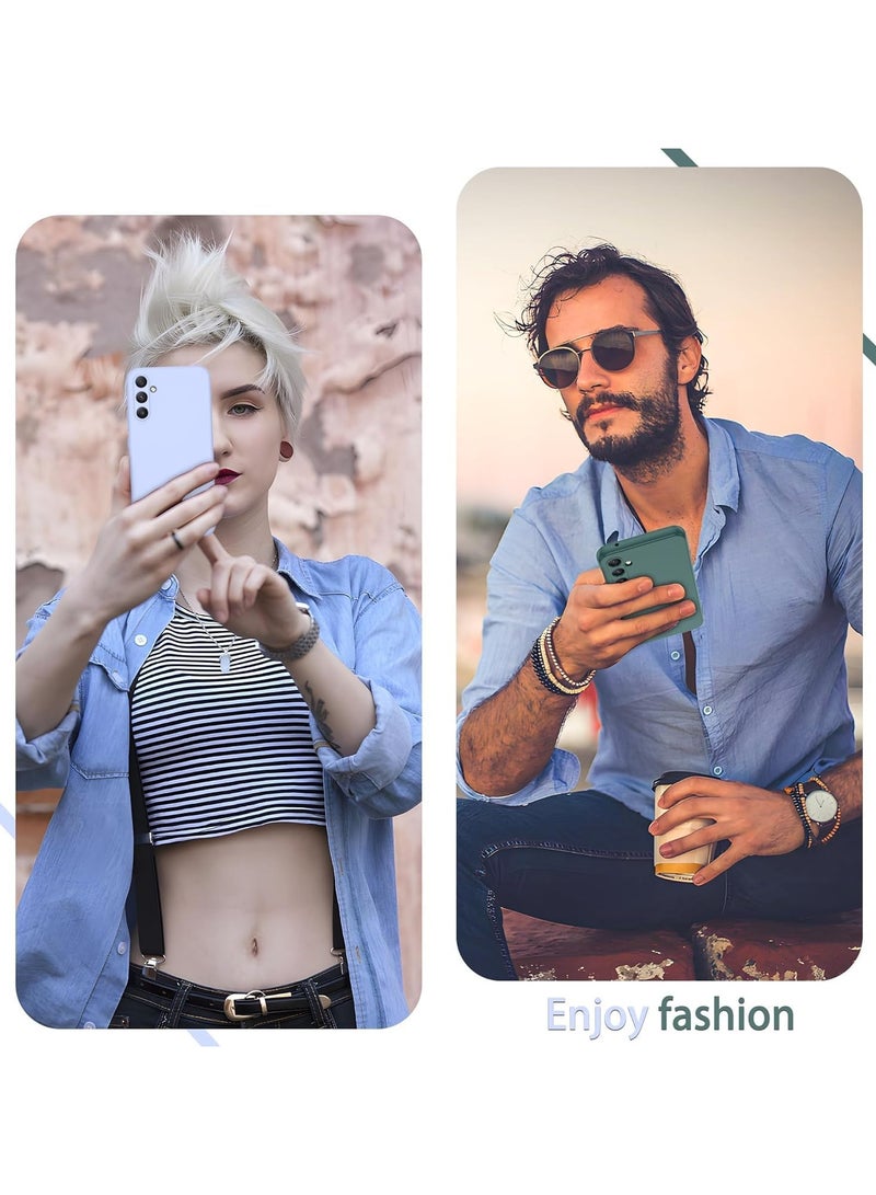 غطاء حماية لهاتف سامسونج جالاكسي A56 5G من السيليكون الناعم، غطاء خلفي خفيف الوزن، لمسة نهائية غير لامعة، غطاء مقاوم للصدمات، مضاد لبصمات الأصابع، مصمم لهاتف سامسونج جالاكسي A56 5G - Image 3