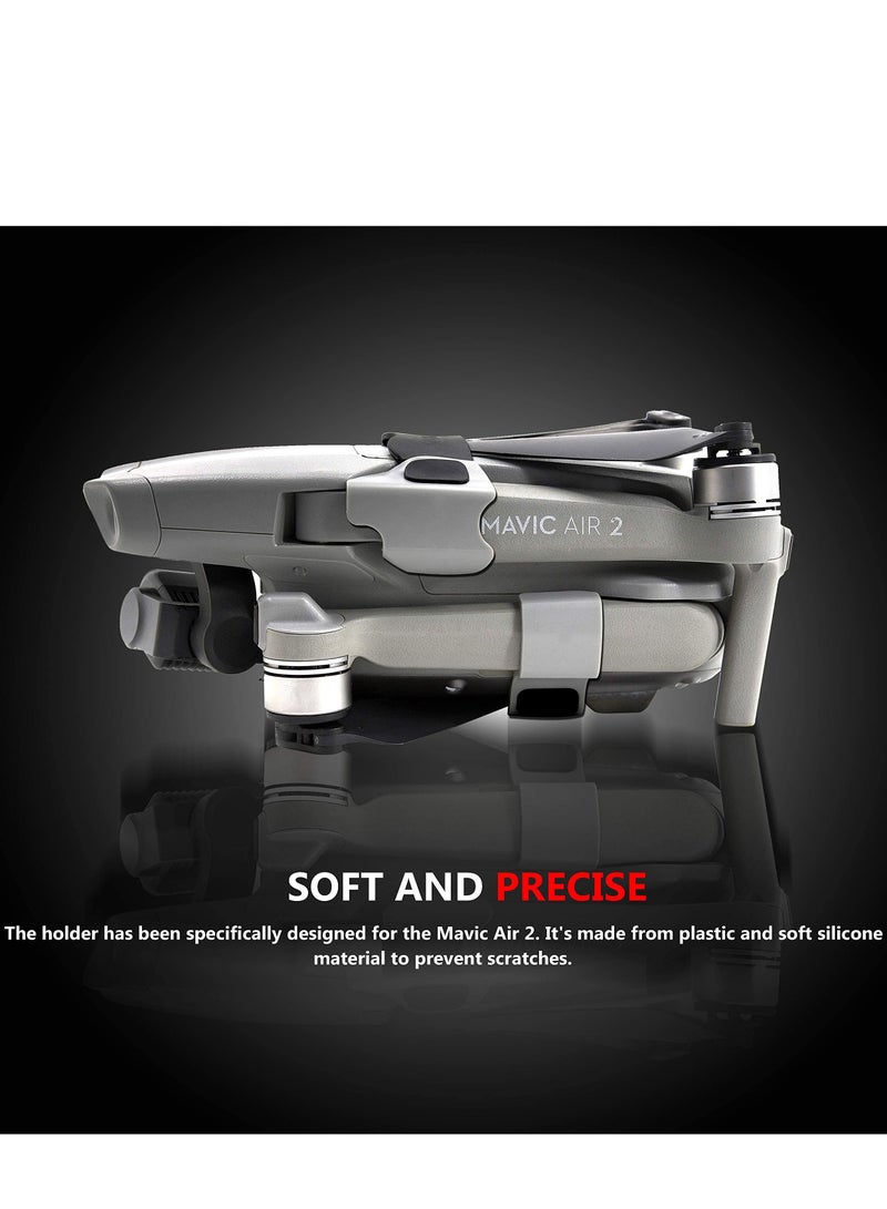 KASTWAVE دعامة المروحة، مثبت تثبيت الشفرة الواقي، واقي لملحقات الطائرة بدون طيار DJI Air 2S/Mavic Air 2 (قطعتان) - Image 2