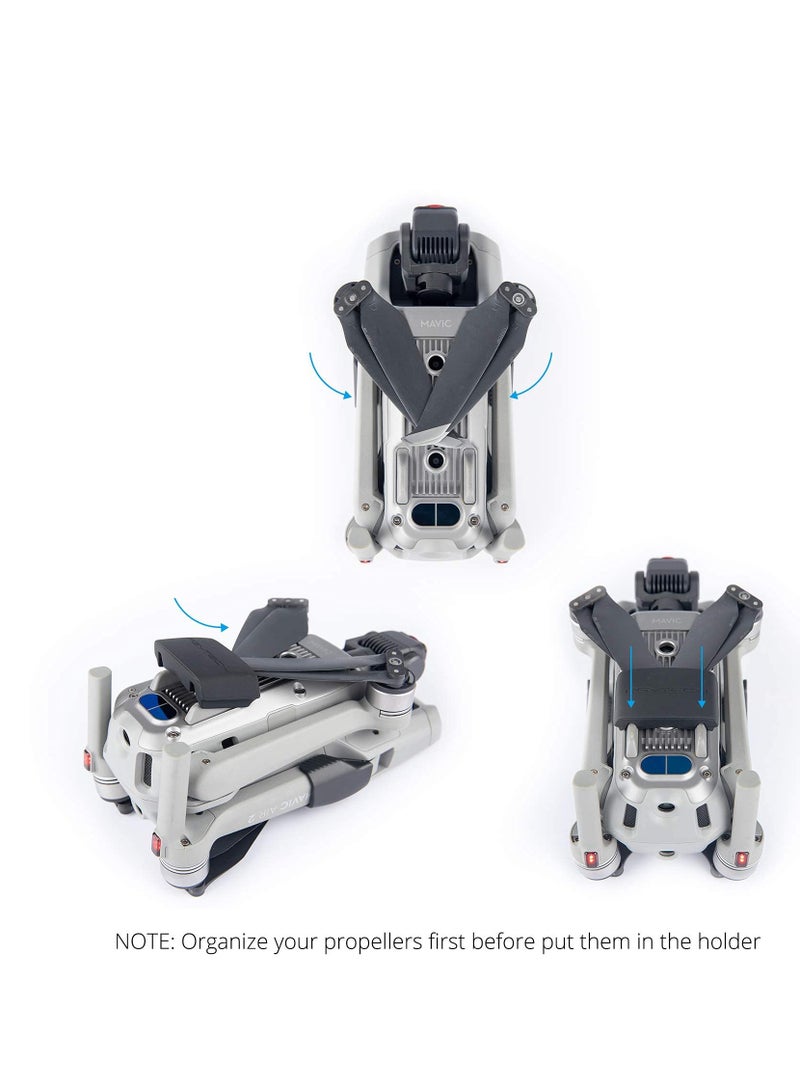 KASTWAVE دعامة المروحة، مثبت تثبيت الشفرة الواقي، واقي لملحقات الطائرة بدون طيار DJI Air 2S/Mavic Air 2 (قطعتان) - Image 4