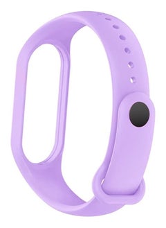 Zaboon Replacement Strap for Xiaomi Mi Band 7 Silicone Watch Band Smartwatch Wristband Bracelet (Light Purple)  - Image 4