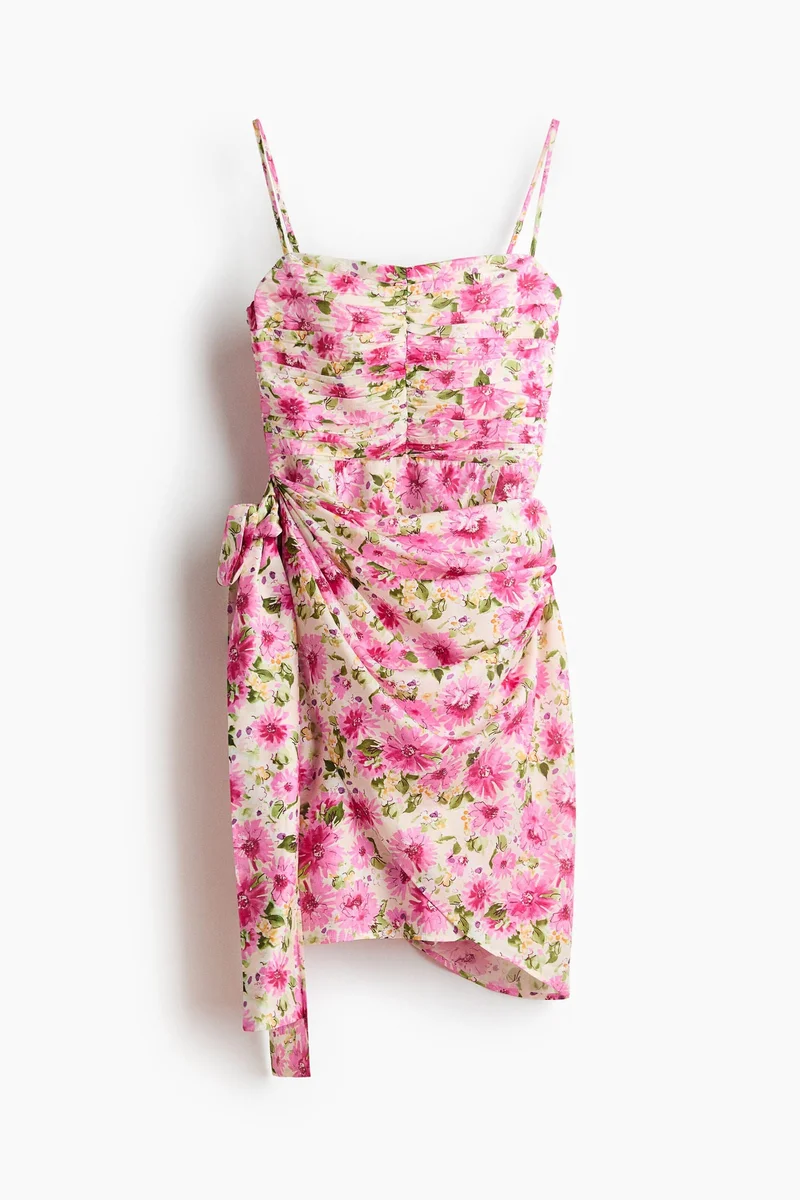 H&M  Tie-skirt strappy dress for Women | Best Price UAE