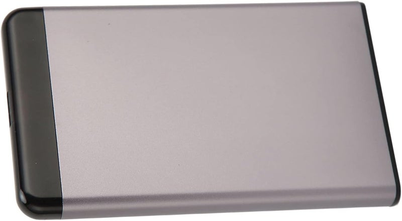 woobles Portable Hard Drive, Ultra Thin External Hard Drive 2.5 Inch for TV (160GB)-160GB Grey - Image 5