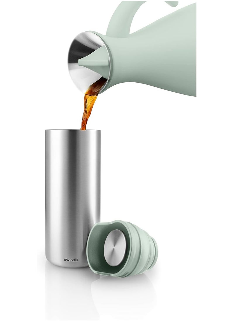 برايت ستون EVA SOLO | Urban To Go Cup Recycled | 90% Recycled Stainless Steel | Sage  - Image 3