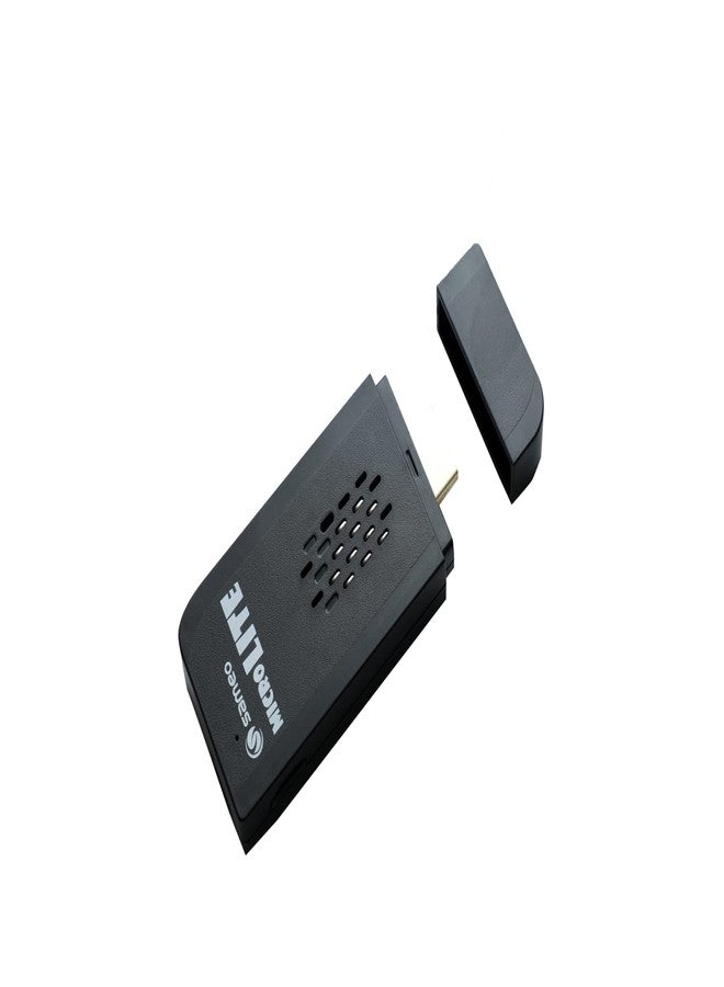 جهاز ألعاب Sameo Micro Lite HDMI، عصا ألعاب، ألعاب فيديو، وحدة تحكم مدمجة - 10000 لعبة كلاسيكية، لاعبان - دقة 4K فائقة الوضوح، عصا ألعاب لاسلكية للتلفزيون، ألعاب فيديو للأطفال (أسود) - Image 5