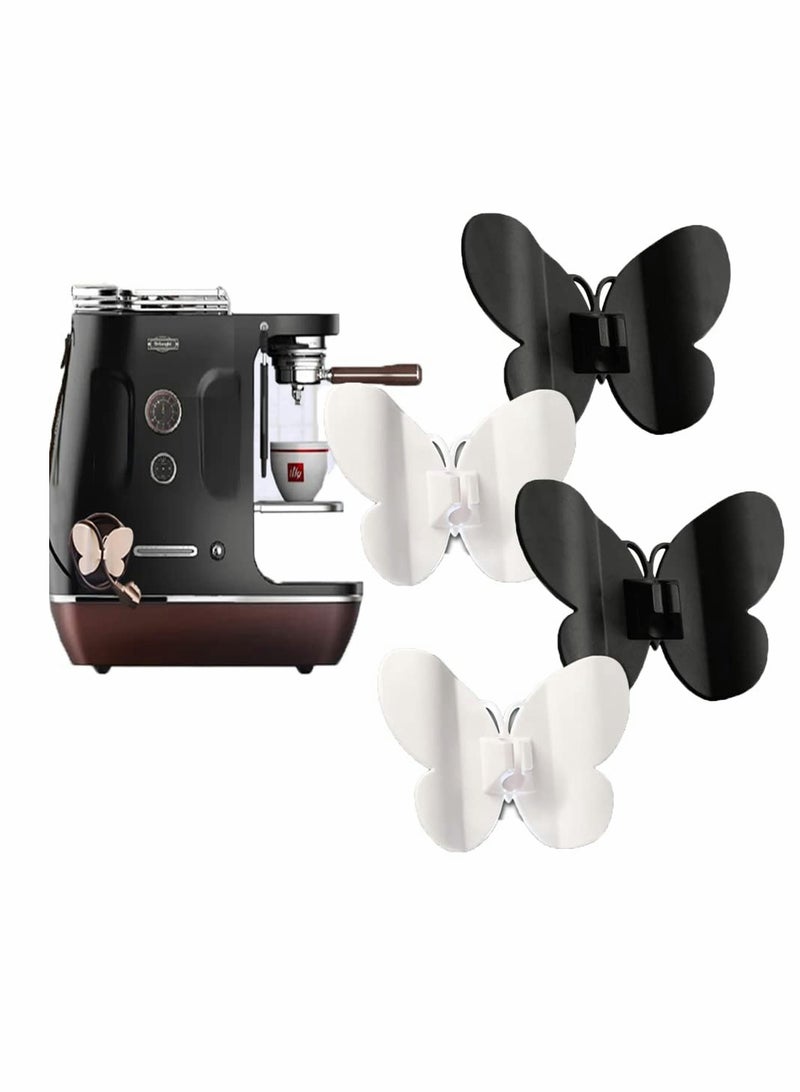 KASTWAVE Cord Holder, 4 Pcs Cord Wrap Butterfly Power Cord Holder, Silicone Cord Keeper, Cord Shortener, Cord Organizer For Kitchen Aid Cable Organizer - Image 1