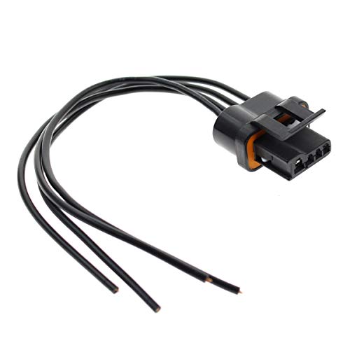 MOTOALL Lead Wire Repair Harness Voltage Regulator Connector Plug Wiring Pigtail 4 Way Female for Alternator GM Buick Chevrolet Chevy Cadillac Pontiac GMC Saturn CS130 CS121 CS144 1986-on - Image 3