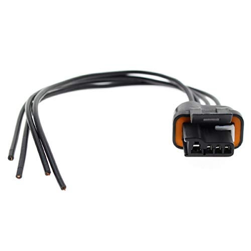 MOTOALL Lead Wire Repair Harness Voltage Regulator Connector Plug Wiring Pigtail 4 Way Female for Alternator GM Buick Chevrolet Chevy Cadillac Pontiac GMC Saturn CS130 CS121 CS144 1986-on - Image 1