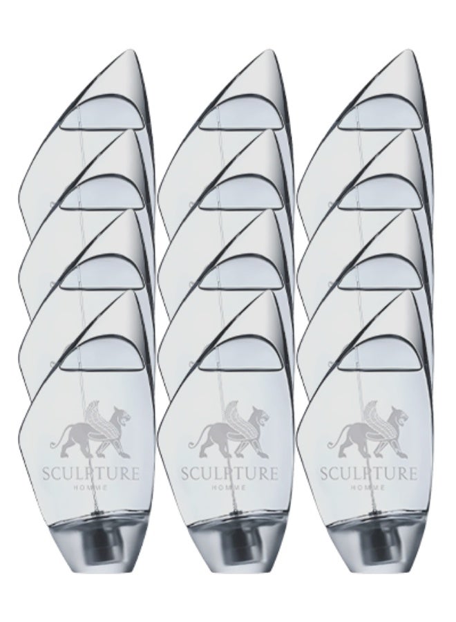 Nikos 12 Pieces Sculpture Perfume For Men 100ml EDT - Image 1