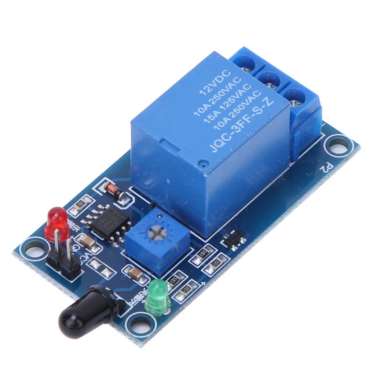 Tongling Flame Detection Sensor Module 50 X 26mm Adjustable Sensitivity - 60° Detection Angle Fire Detector Sensor for Fire Alarm Systems - Image 2