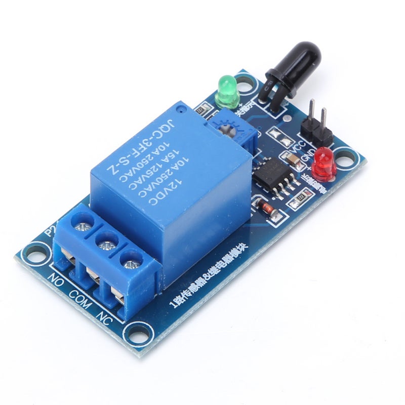 Tongling Flame Detection Sensor Module 50 X 26mm Adjustable Sensitivity - 60° Detection Angle Fire Detector Sensor for Fire Alarm Systems - Image 3