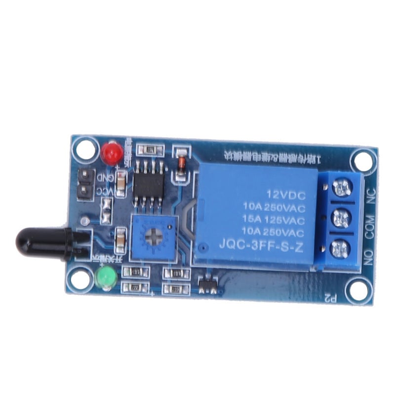 Tongling Flame Detection Sensor Module 50 X 26mm Adjustable Sensitivity - 60° Detection Angle Fire Detector Sensor for Fire Alarm Systems - Image 1