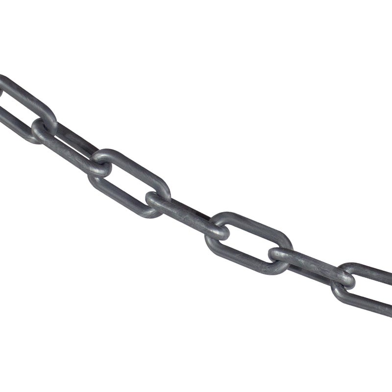 Mr. Chain Plastic Barrier Chain, Silver, 1.5-Inch Link Diameter, 25-Foot Length (30008-25) - Image 5