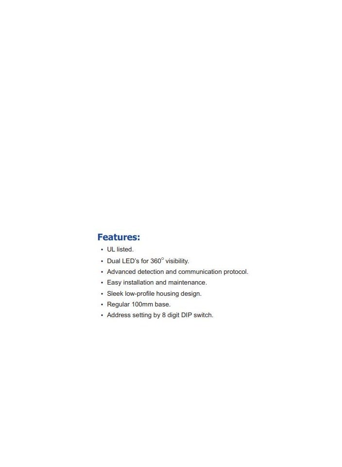 CONVENTIONAL PHOTOELECTRIC SMOKE DETECTOR  - Image 2