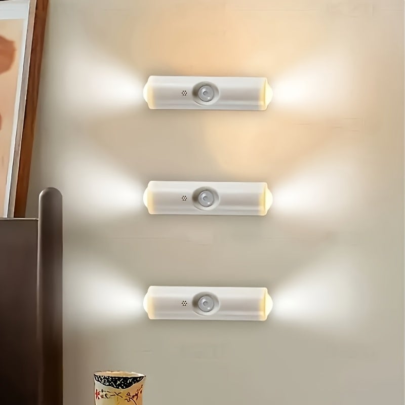 Three Kinds of Light Charging Night Light, Double-Head LED Wall-Mounted Induction Lamp, Dimmable 3 Colors (Warm White/Neutral/Cool White), Charging, Suitable for Living Room, Bedroom, Corridor, Lighting, Suitable for 11 Festivals - Image 5