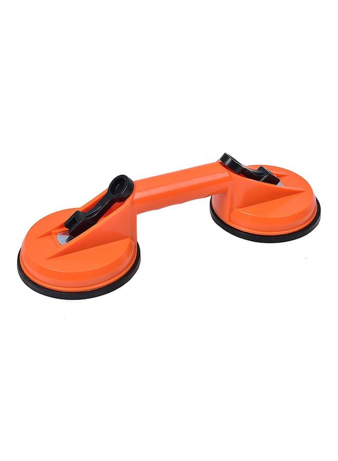 Tactix Sturdy High-Quality Ergonomic Double Suction Clip Lifter Orange and Black
