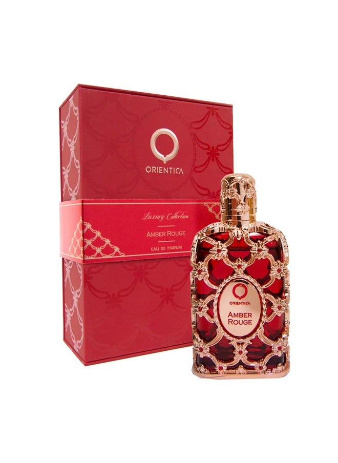 Orientica Orientica Amber Rouge 80ml Eau de Parfum Spray | Luxurious Unisex Fragrance with Amber and Seaweed  - Image 1