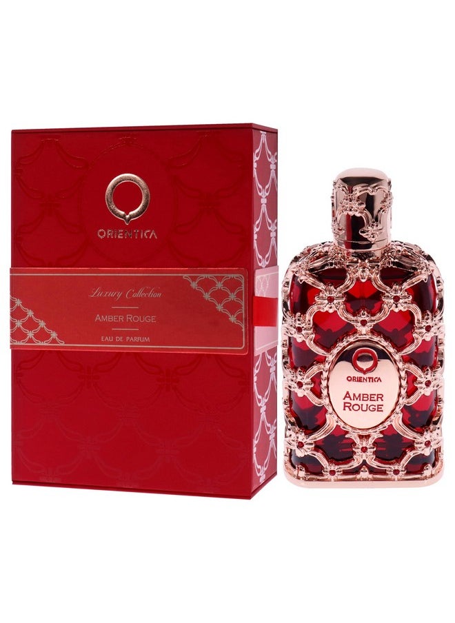 Orientica Orientica Amber Rouge 80ml Eau de Parfum Spray | Luxurious Unisex Fragrance with Amber and Seaweed  - Image 4
