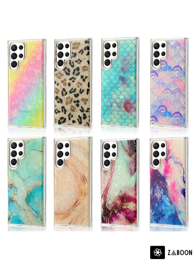 Zaboon Protective Case For Samsung Galaxy S20 Colorful Shell Texture TPU - Image 2
