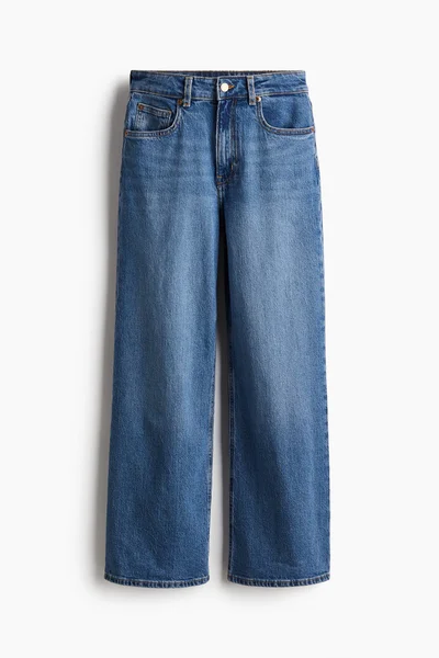 H&M Wide High Jeans