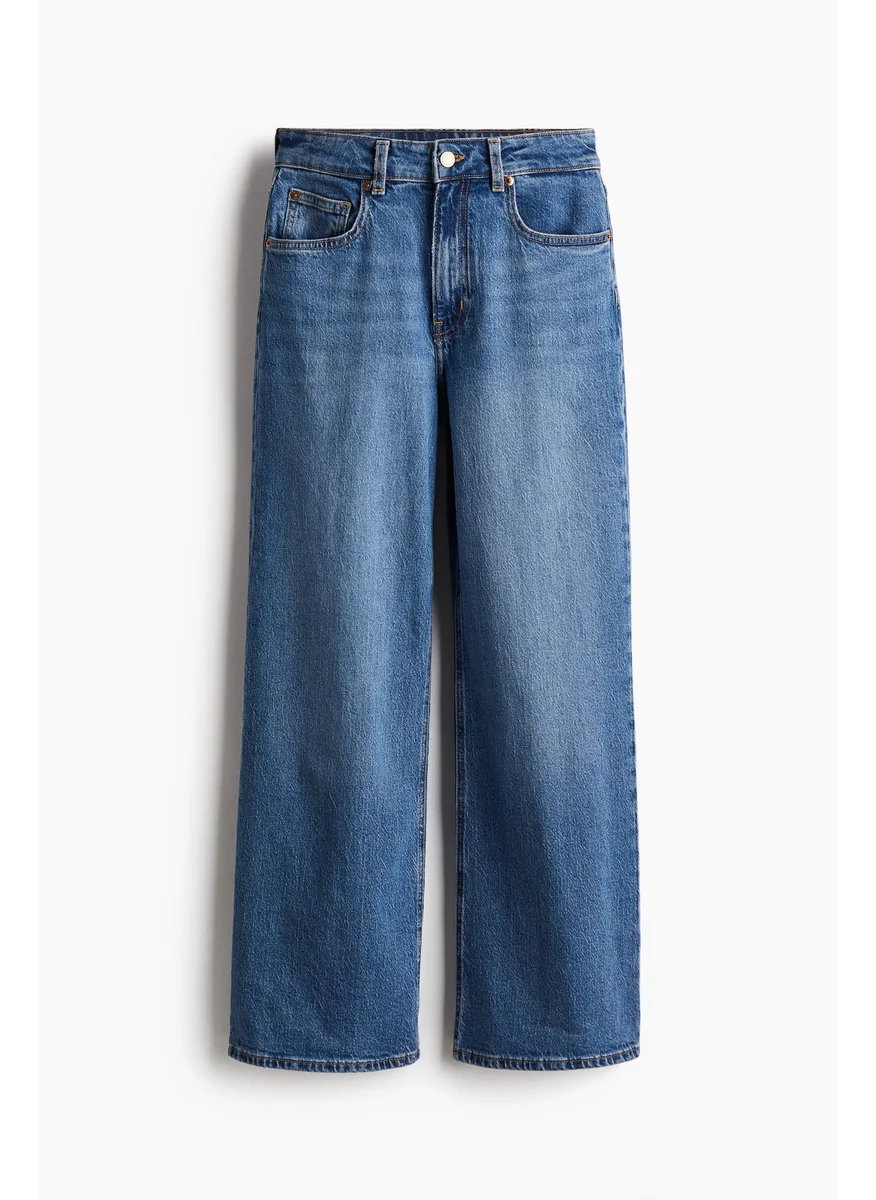 اتش اند ام Wide High Jeans