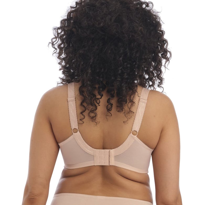 Elomi Women's Plus Size Morgan Underwire Banded Stretch Lace Bra, Sahara, 38G - Image 2