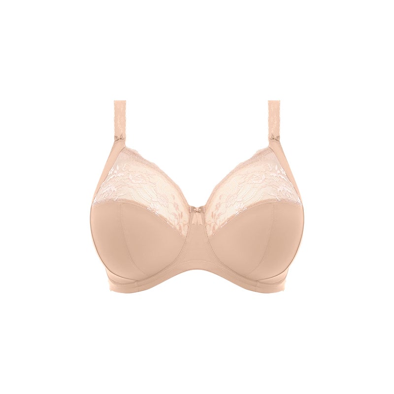 Elomi Women's Plus Size Morgan Underwire Banded Stretch Lace Bra, Sahara, 38G - Image 3