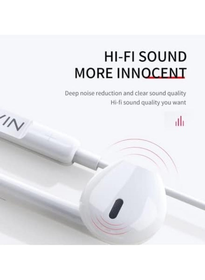 BAVIN HX833 Lightning Stereo Sound Audio Wired Earphone Highly Compatible To 3.5mm - Image 3