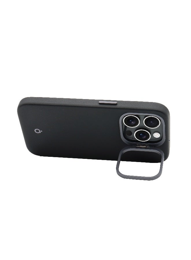 ALot ARISTO CASE FOR I PHONE 16 PRO BLACK Technical Magnetic +Nickle logo - Image 1