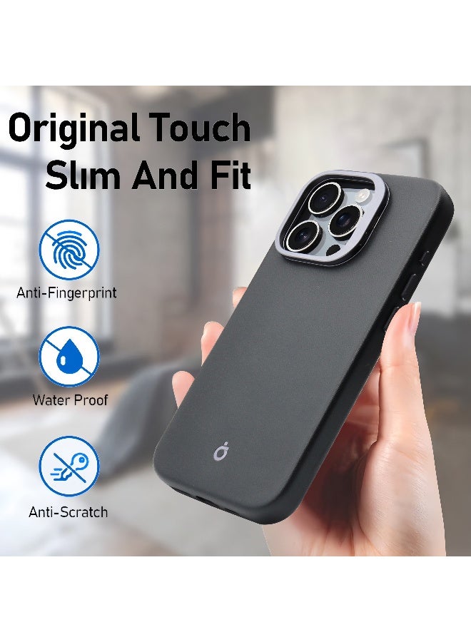 ALot ARISTO CASE FOR I PHONE 16 PRO BLACK Technical Magnetic +Nickle logo - Image 4