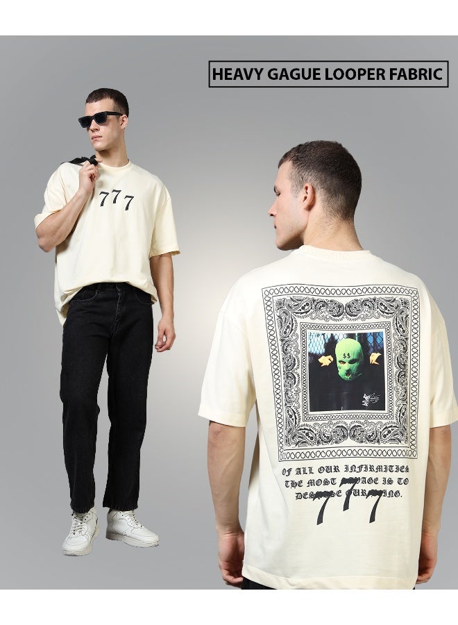 QUCO Heavy Gauge Looper Fabric T-Shirt for Men - Image 1