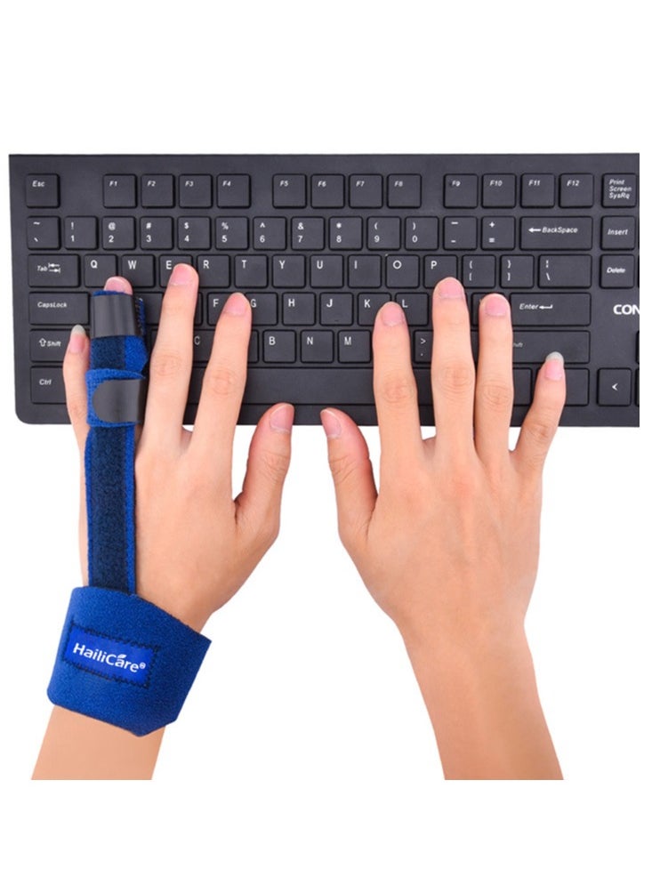 HailiCare Finger Extension Splint for Trigger Finger Mallet Finger Finger Knuckle Immobilization Finger Fractures Wounds Post-operative Care and Pain Relief  - Image 3