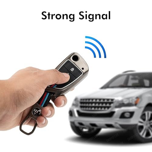 SHOPOFLUX Metal Key Cover Compatible for Xhorse DF Model Universal Remote 3 Button Flip Key - Image 3
