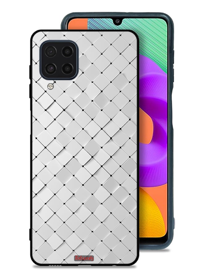 Tolwak Samsung Galaxy M32 4G Protective Case Cover Tiles Texture - Image 1