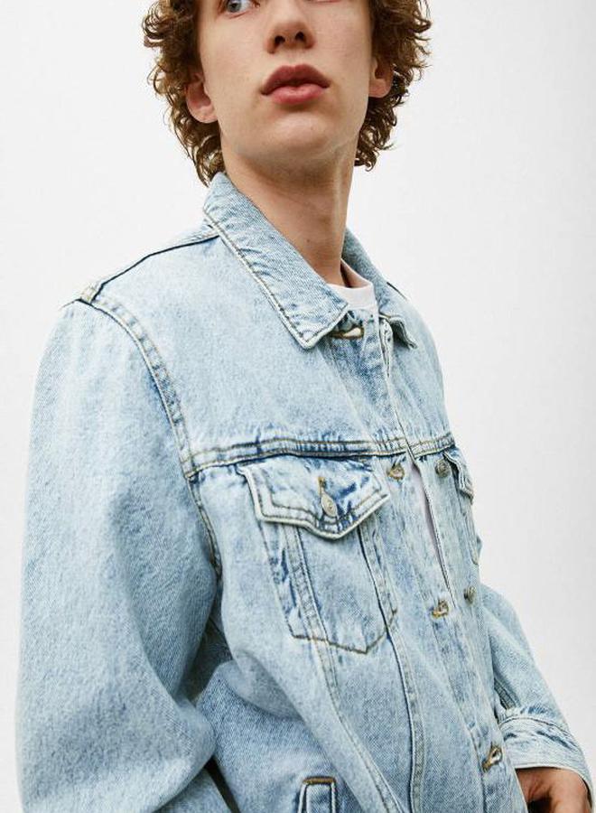 كوتي جاكيت جينز بجيوب مزدوجة من ستايلي - Image 5