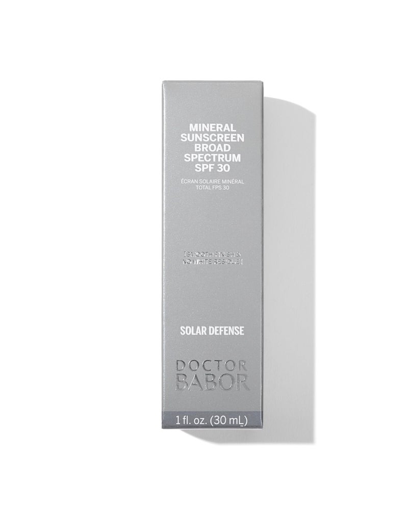 Babor DOCTOR BABOR Protect Rx Mineral Face Sunscreen SPF 30, Physical Protection with No White Cast, Non Tinted Sheer Mineral Coverage for Anti Aging and Wrinkle Defense, Moisturizing Under Makeup, 1 oz. - Image 2