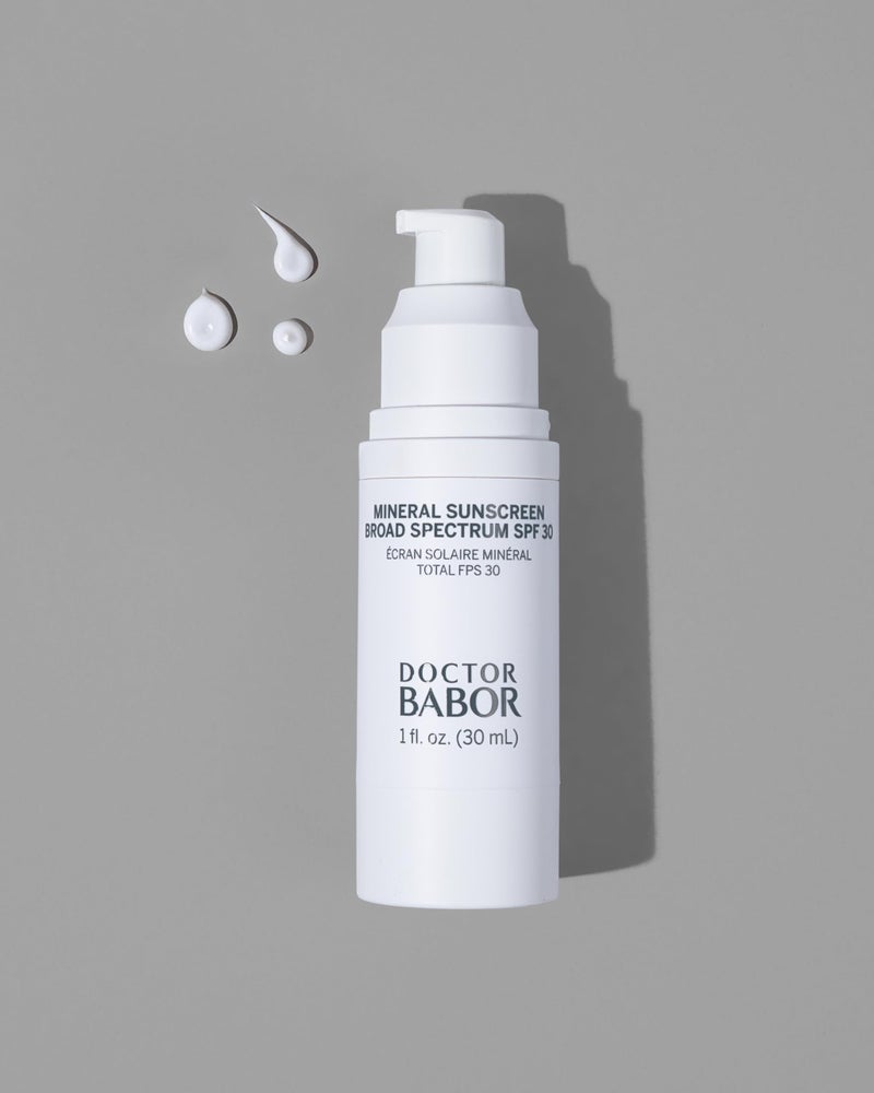 Babor DOCTOR BABOR Protect Rx Mineral Face Sunscreen SPF 30, Physical Protection with No White Cast, Non Tinted Sheer Mineral Coverage for Anti Aging and Wrinkle Defense, Moisturizing Under Makeup, 1 oz. - Image 4