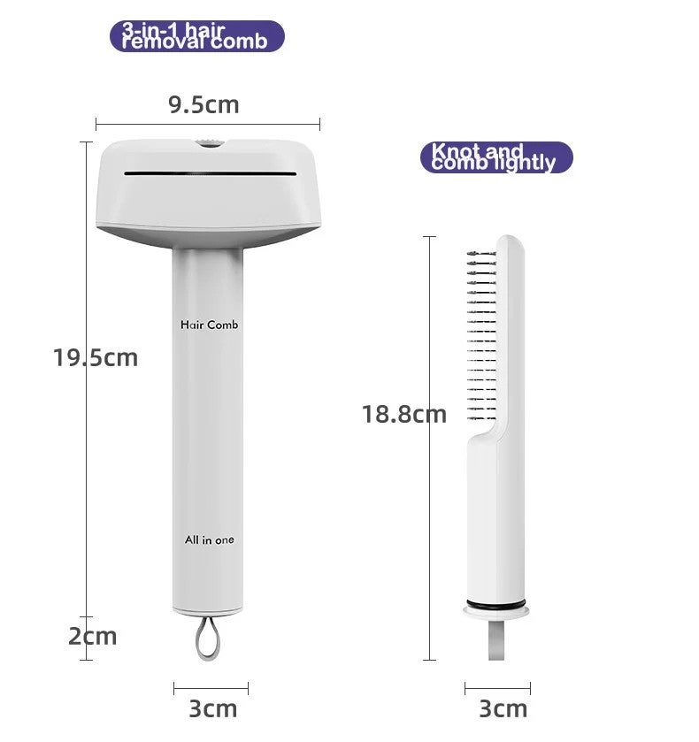 Y&D Pet Dog Hair Brush Cat Comb - Stainless Steel Slicker Brush for Long & Short Hair Dogs Cats - Grooming & Cleaning Brushes - Image 4