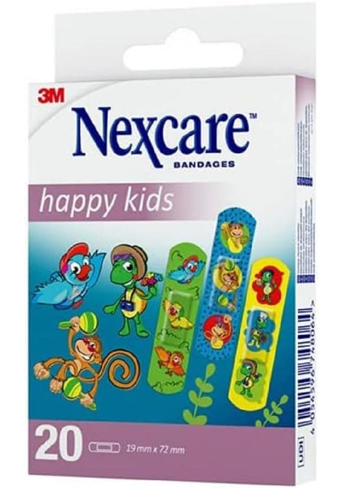 Nexcare لصقات نيكساير للأطفال السعداء - تصاميم متنوعة - Image 1