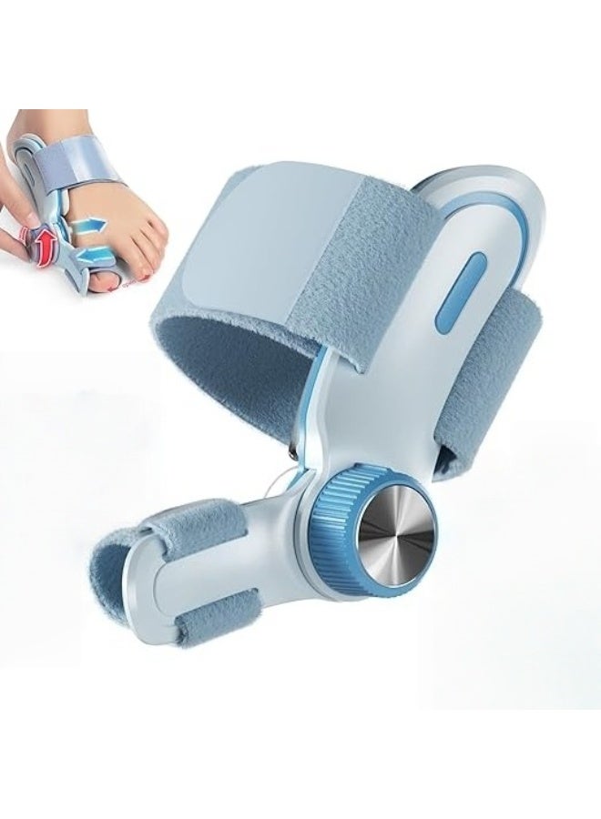 Techlove Adjustable Bunion Brace with Knob - Effective toe separator and orthosis, comfortable padding to relieve pain, unisex design suitable for everyday use (1 piece) - Image 1