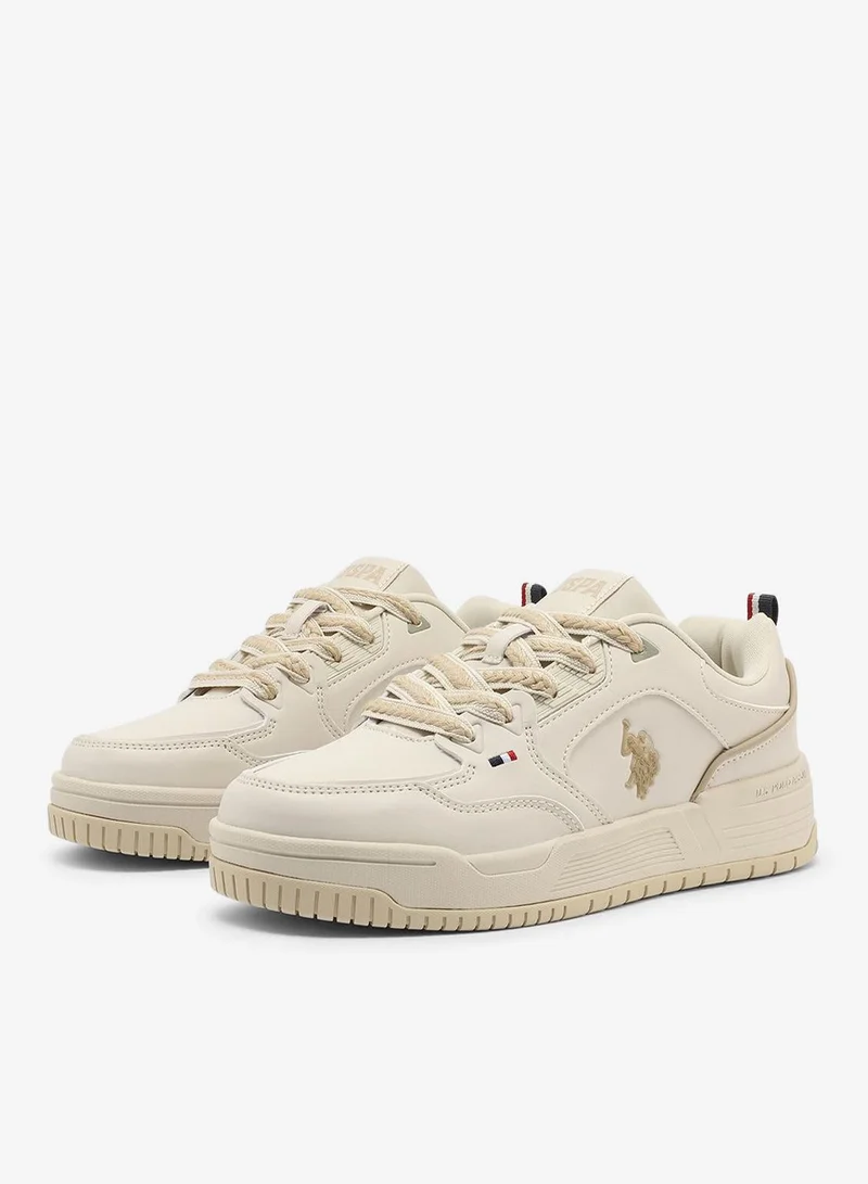 U.S. Polo Assn. 6M ZELDA GLB 6FX WOMEN OD_BEIGE Zelda Women's Casual Shoes - Beige for Women | Best Price UAE