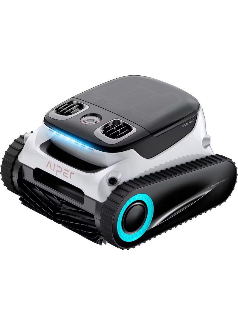 Aiper - Scuba N1 Pro Cordless Robotic Pool Cleaner for In-Ground Pools up to 2150sq.ft, Pool Vacuum with Infrared Sensors - White - Image 1